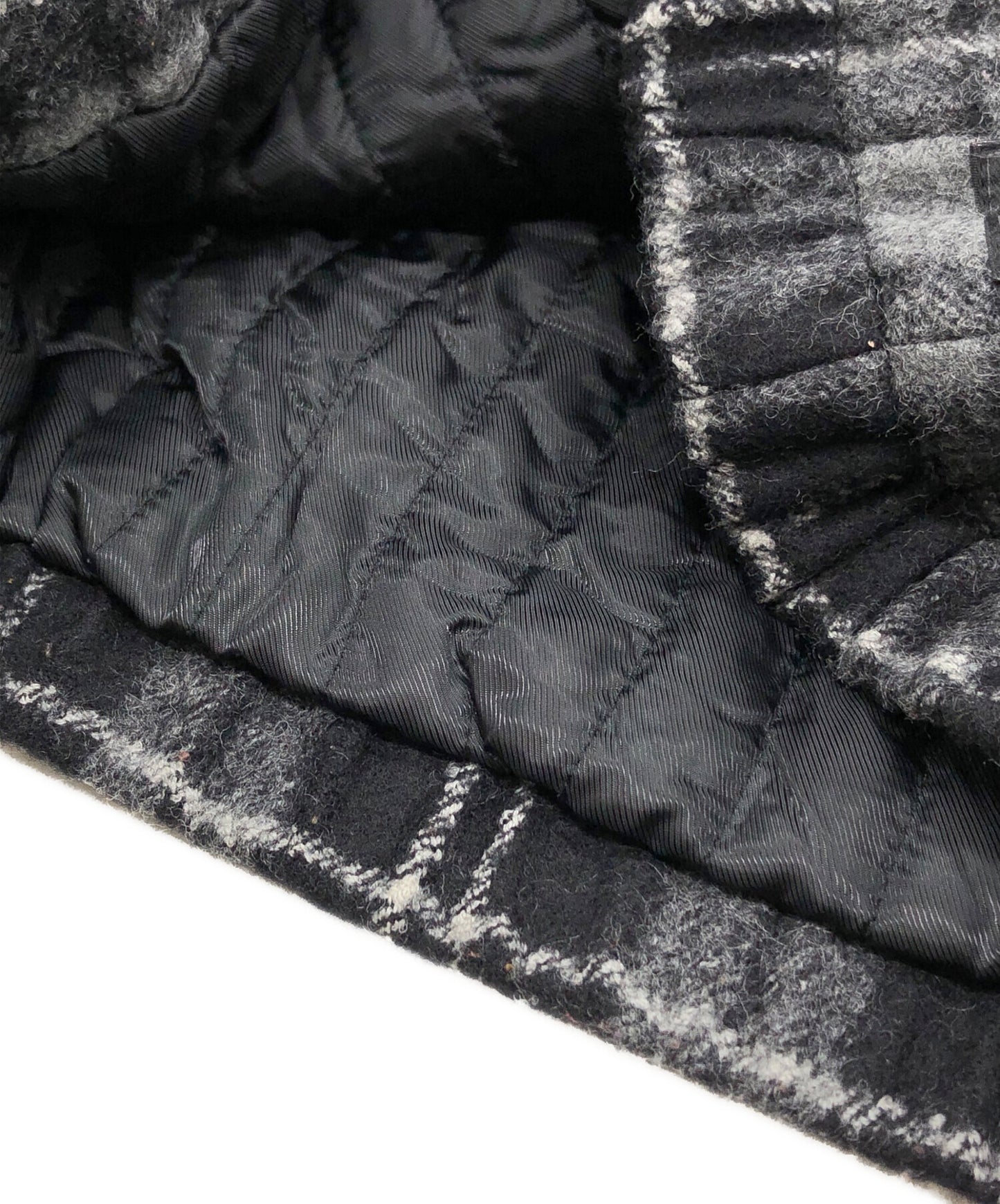 [Pre-owned] stussy WORK JACKET WOOL PLAID 115811