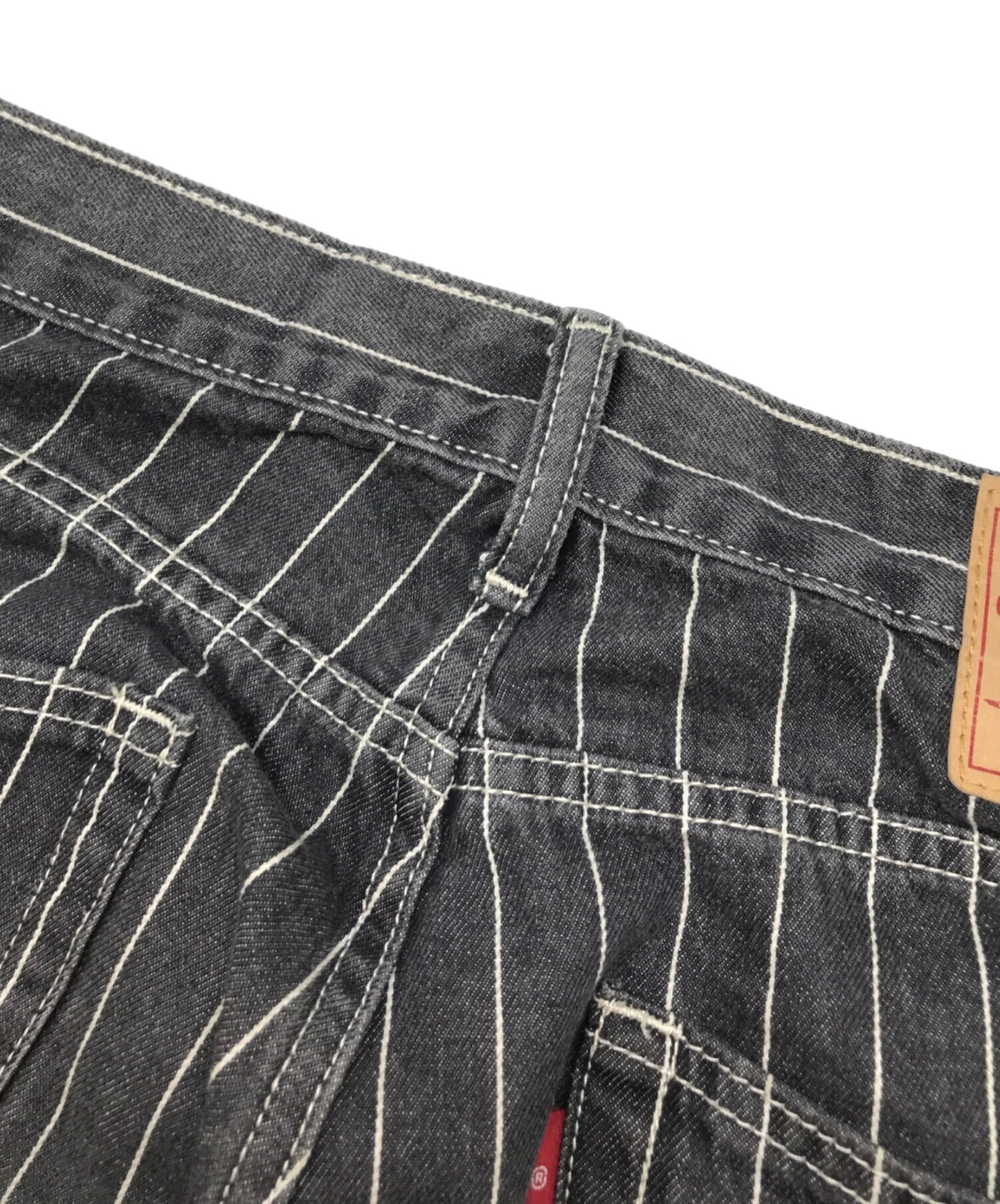 [Pre-owned] SUPREME Pinstripe 550 Jeans PC9-67727-0000