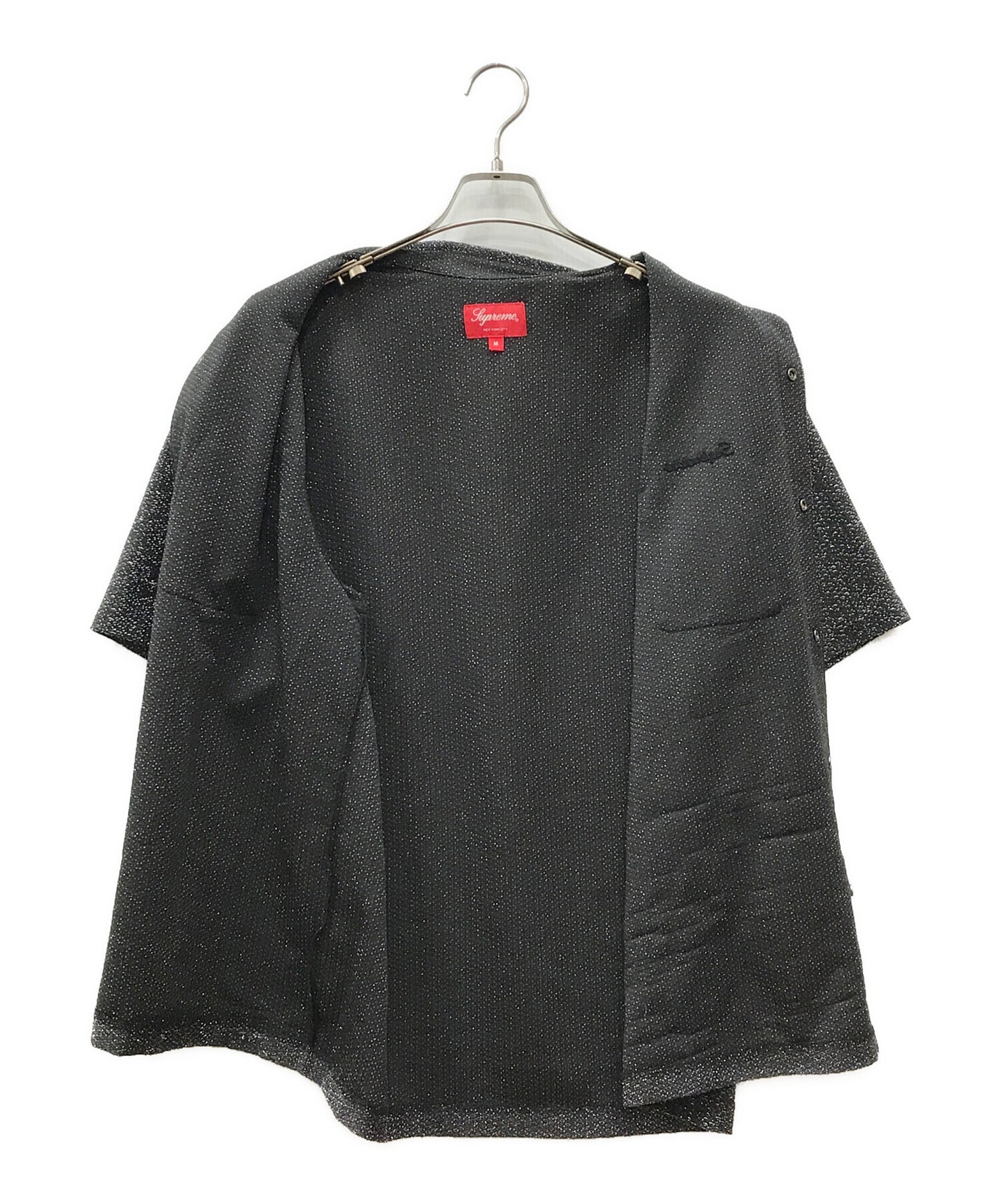 [Pre-owned] SUPREME lurex S/S Shirt
