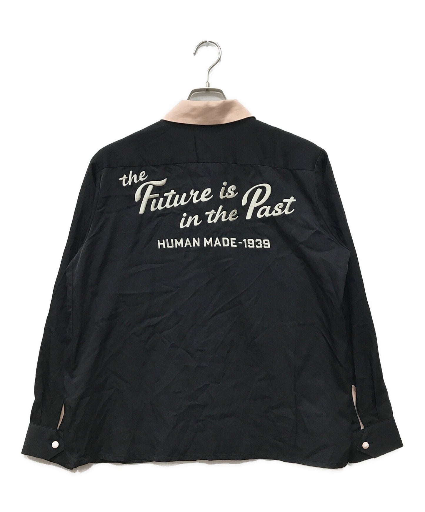[Pre-owned] HUMAN MADE OPEN COLLAR SHIRT HM28SH019