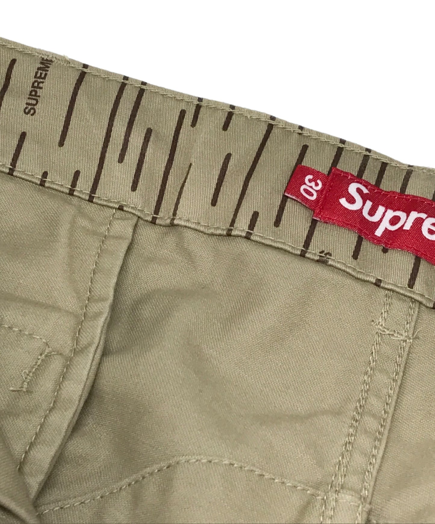 [Pre-owned] SUPREME Cargo Pant Tan Raindrop