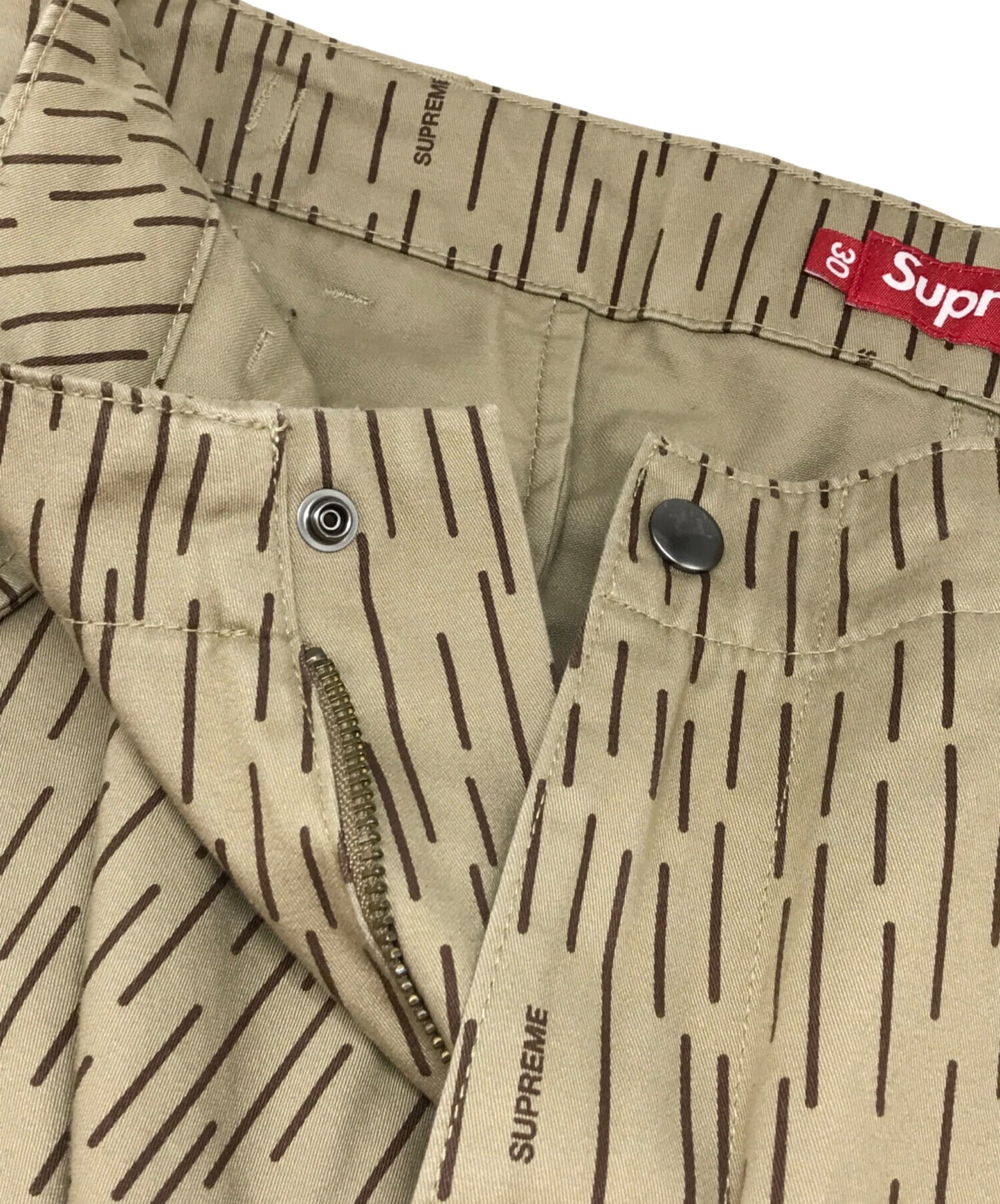 [Pre-owned] SUPREME Cargo Pant Tan Raindrop