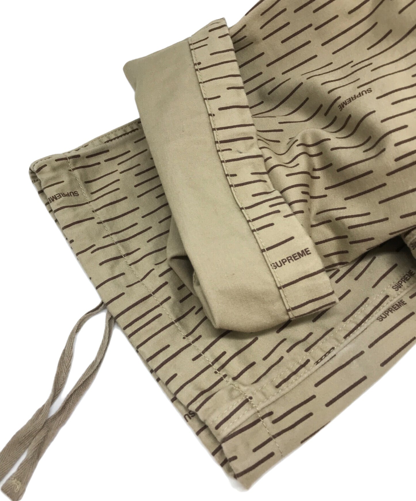 [Pre-owned] SUPREME Cargo Pant Tan Raindrop
