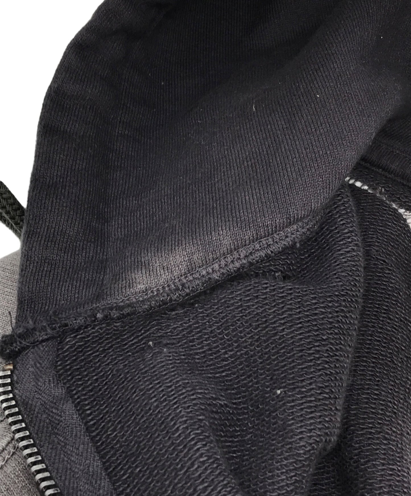 [Pre-owned] MIHARA YASUHIRO SUN FADED HALF ZIP HOODIE A14HD532