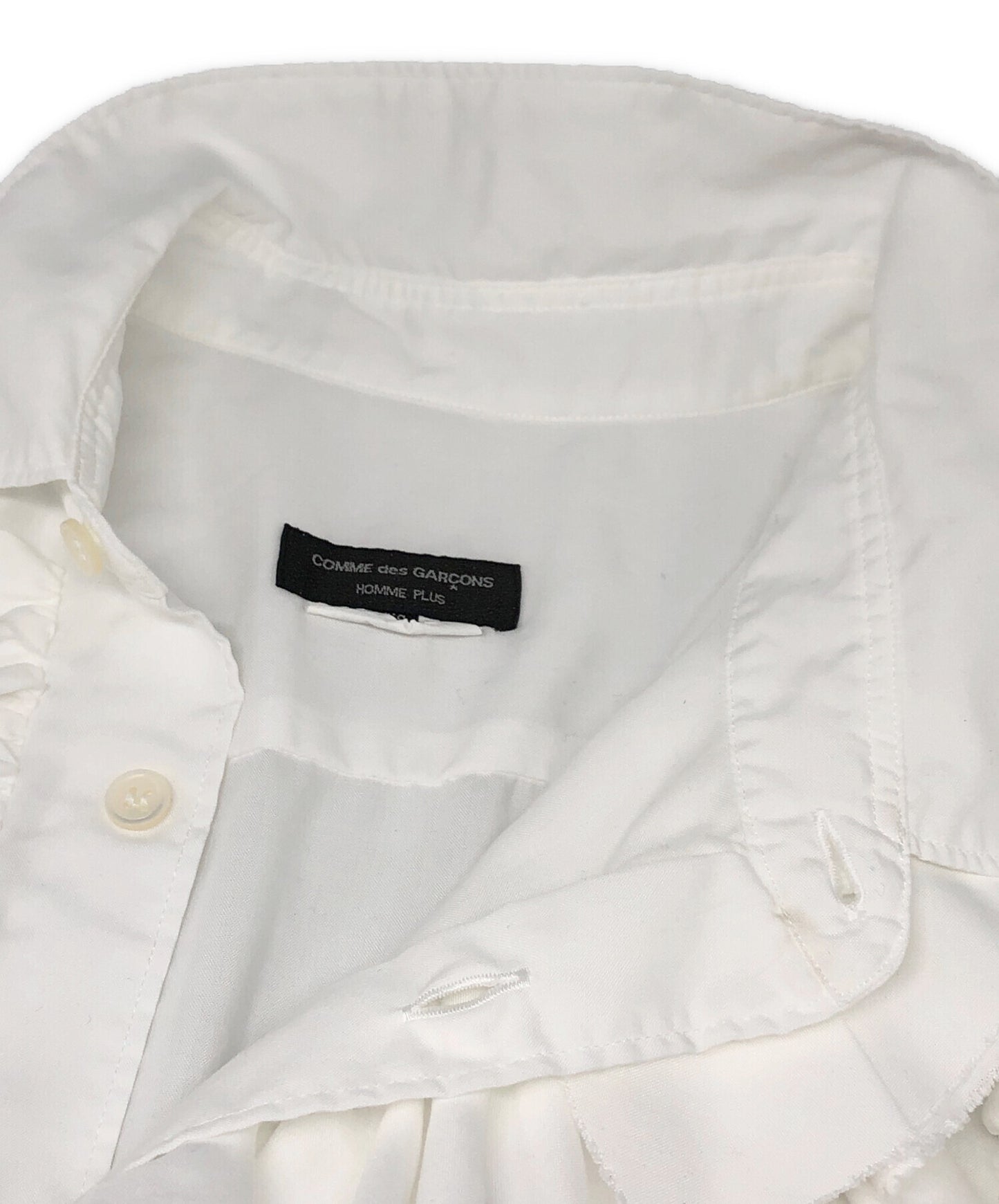 [Pre-owned] COMME des GARCONS HOMME PLUS Twist Ruffle Long Shirt PJ-B025