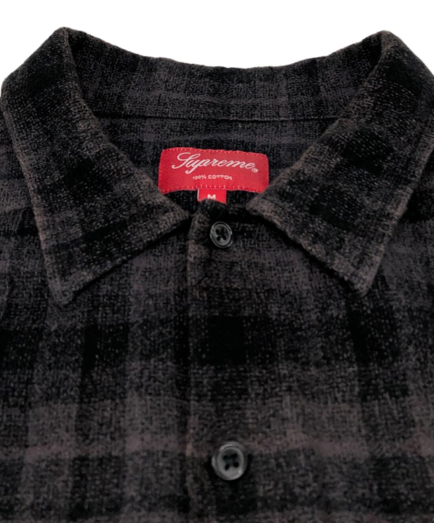 [Pre-owned] SUPREME Plaid Flannel Shirt