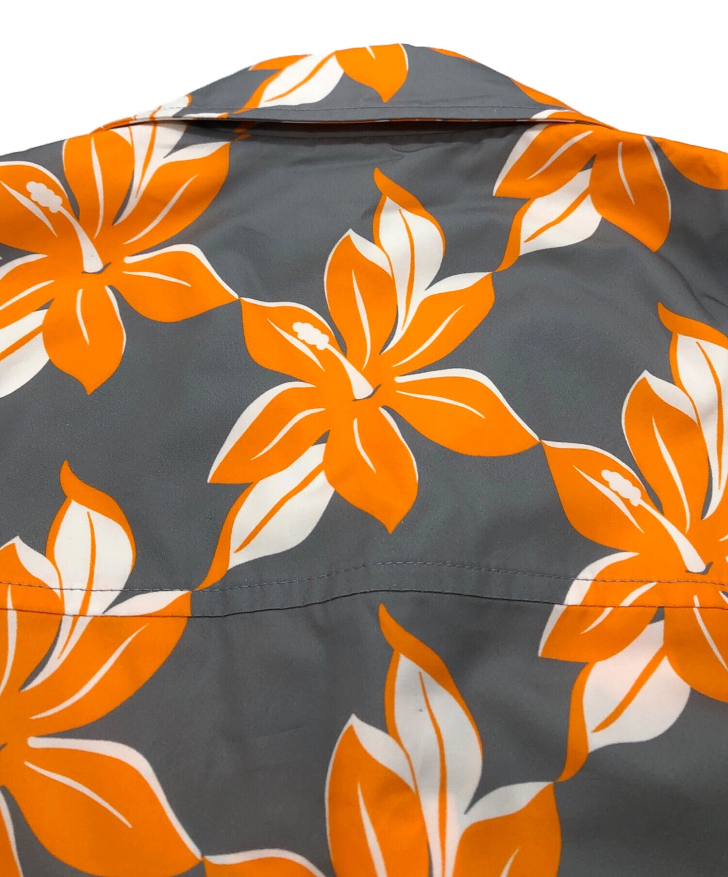 [Pre-owned] GUCCI Printed Cotton Poplin Shirt / Short Sleeved Shirt 821498 Z7AM0