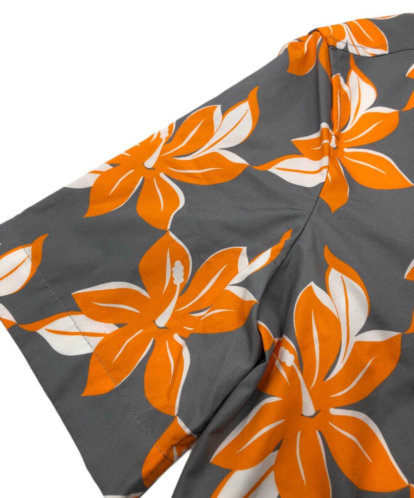 [Pre-owned] GUCCI Printed Cotton Poplin Shirt / Short Sleeved Shirt 821498 Z7AM0