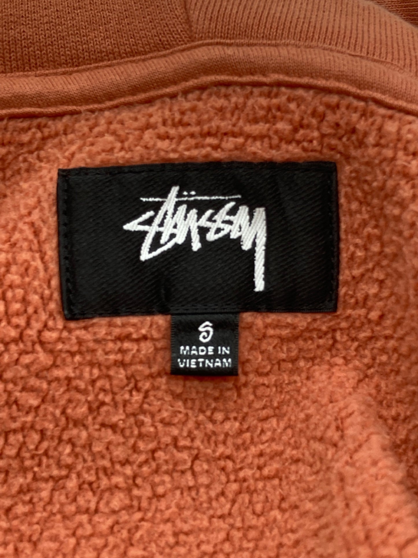 [Pre-owned] stussy FLEECE RAGLAN ZIP HOODIE
