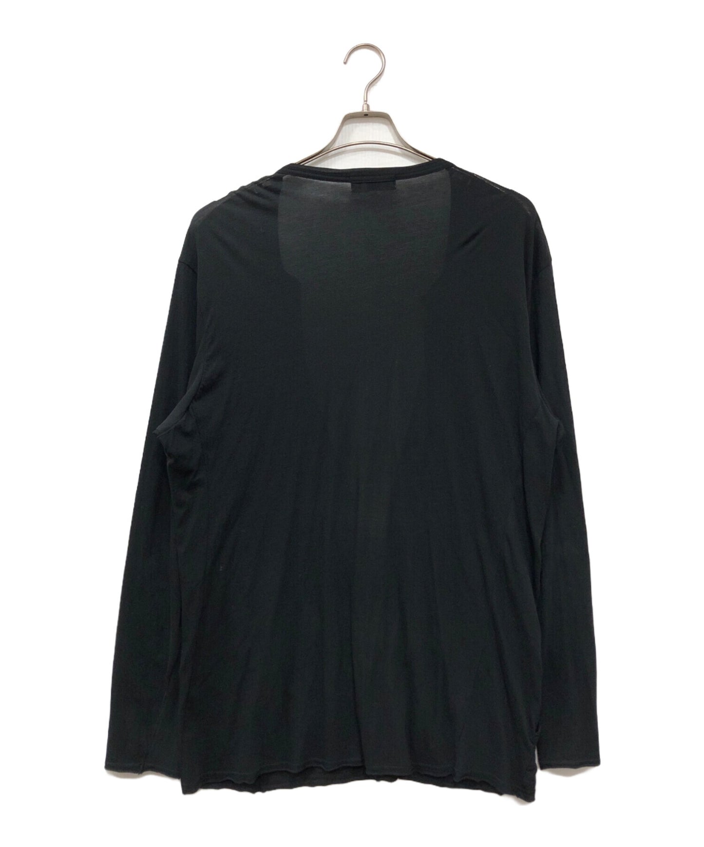 [Pre-owned] YOHJI YAMAMOTO V-neck cardigan with collar HN-T91-885