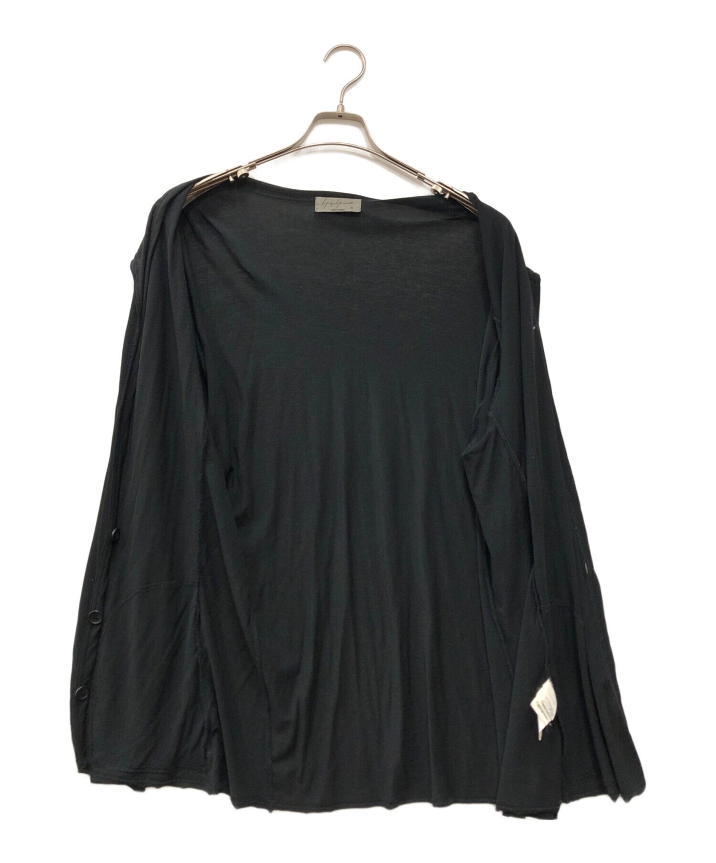 [Pre-owned] YOHJI YAMAMOTO V-neck cardigan with collar HN-T91-885