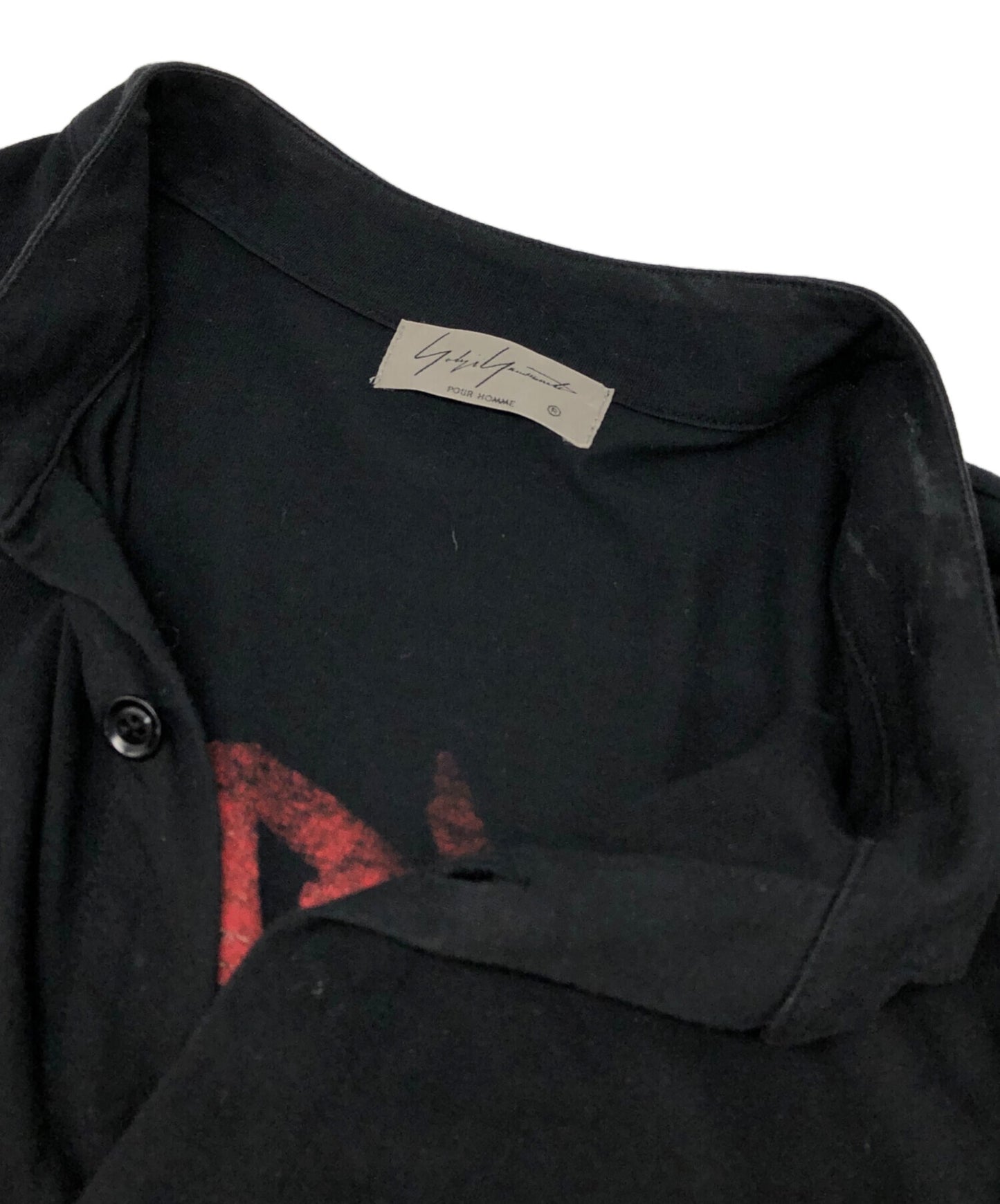 [Pre-owned] Yohji Yamamoto pour homme Message Stand Collar Cardigan hh-t45-086