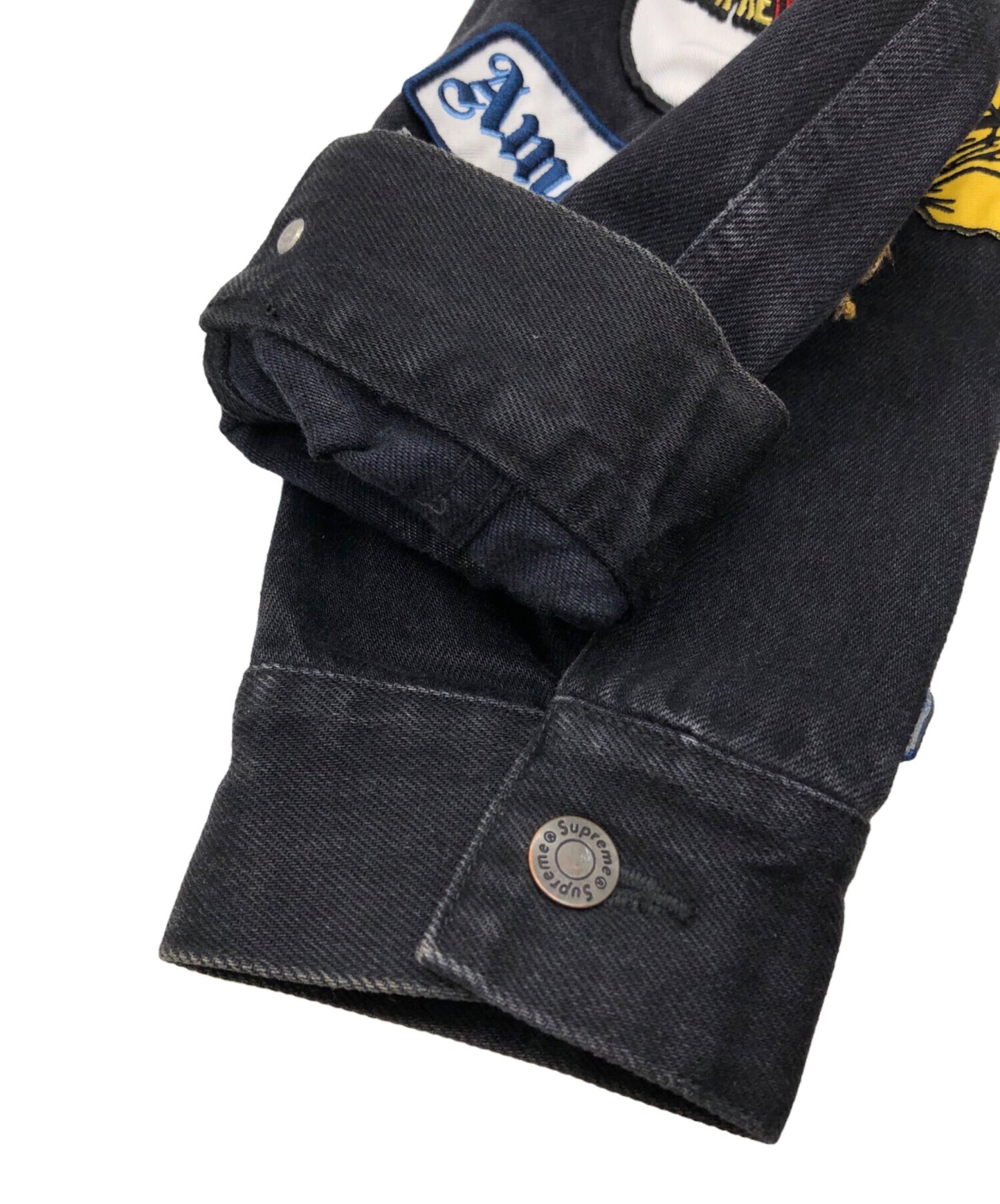 [Pre-owned] SUPREME PATCHES DENIM JACKET