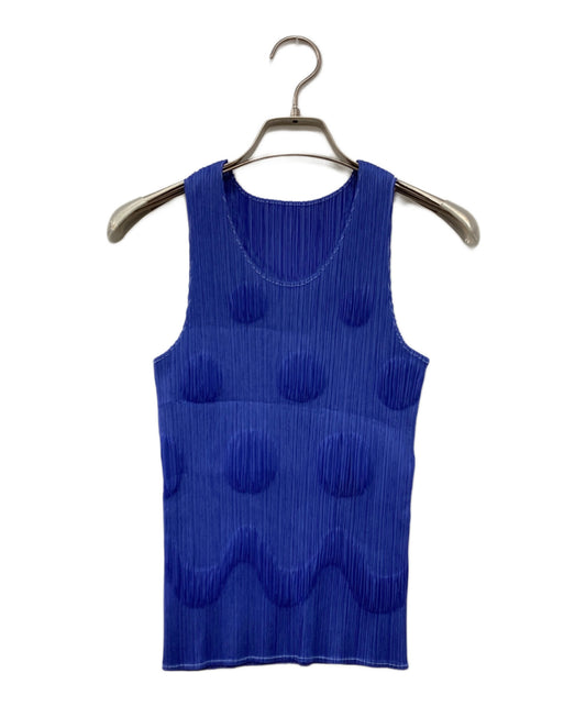 [Pre-owned] PLEATS PLEASE Polka-dot sleeveless pleated cut and sewn PP81-JK792