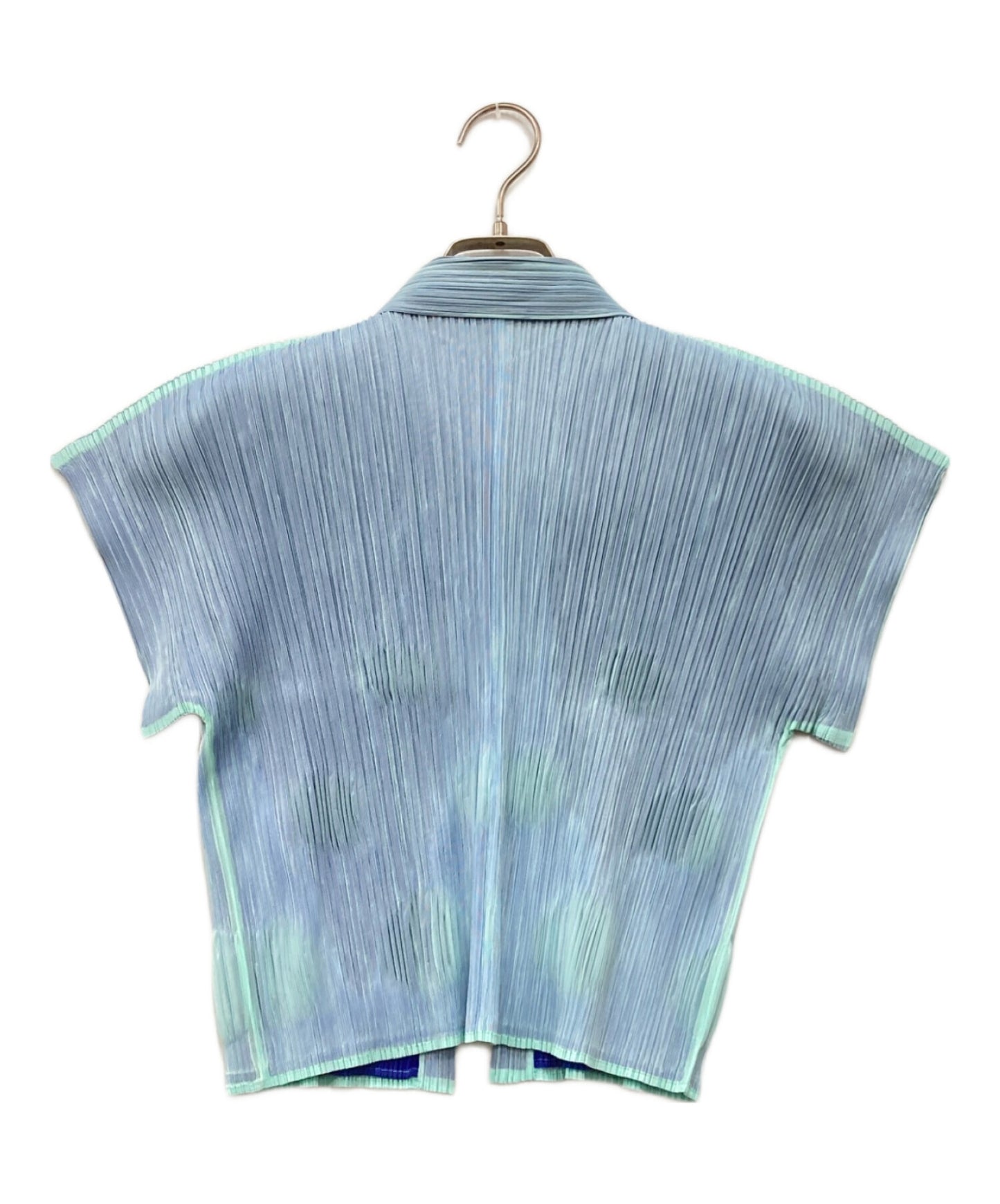 [Pre-owned] PLEATS PLEASE Dot Pleated Short-Sleeved Shirt PP81-J0794