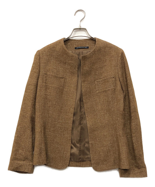 [Pre-owned] YOHJI YAMAMOTO Collarless Short Jacket FY-J13-187