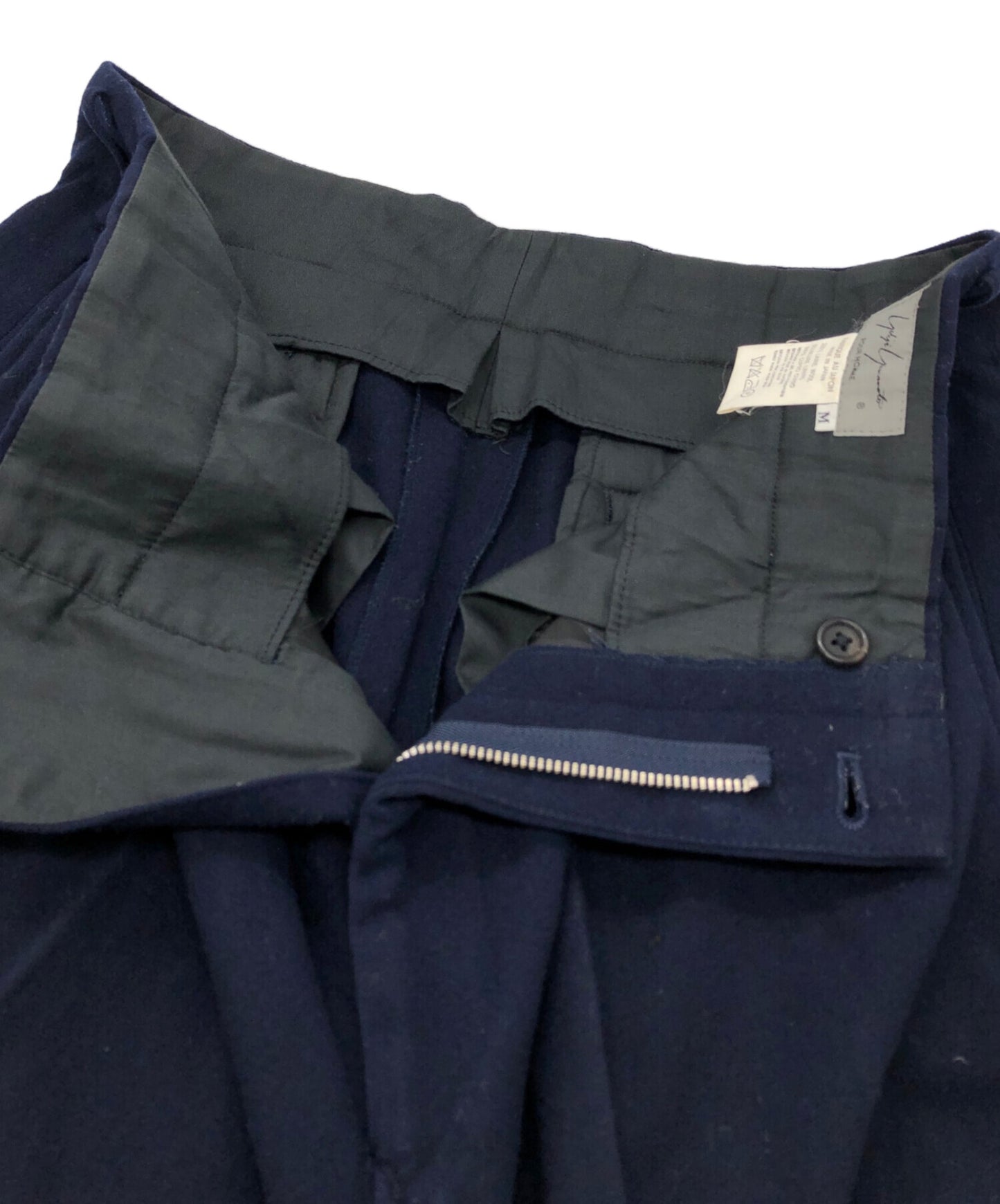 [Pre-owned] Yohji Yamamoto pour homme Wool 2-tuck pants