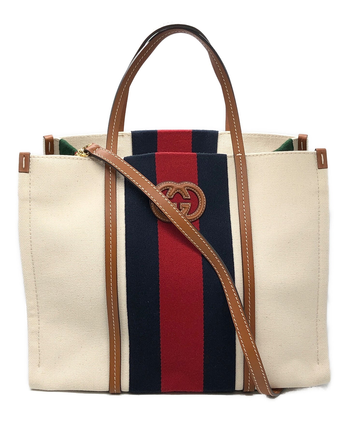 [Pre-owned] GUCCI Interlocking G 2WAY Medium Tote Bag 727721