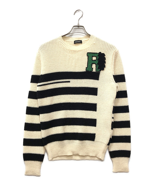 [Pre-owned] RAF SIMONS R patch border wool knit 2052183