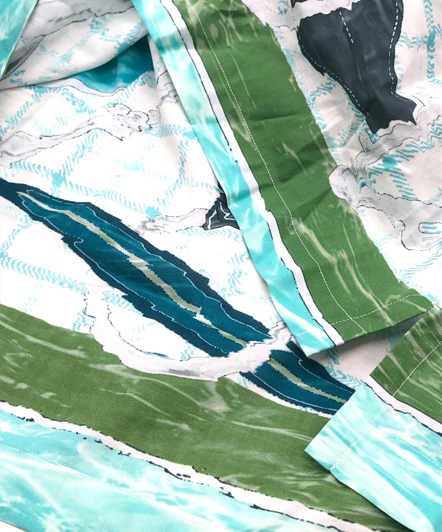 [Pre-owned] HERMES TATERSALE REMIX BIS polo shirt