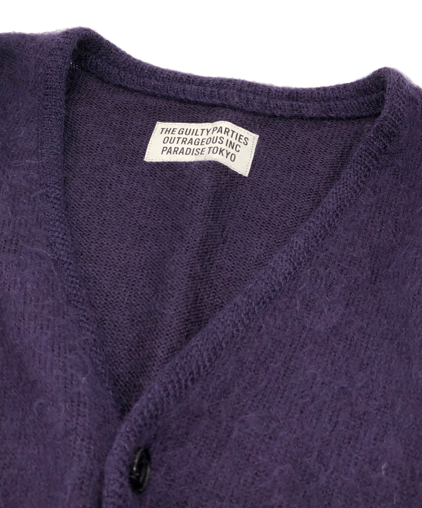 [Pre-owned] WACKO MARIA PREMIUM MOHAIR KNIT CARDIGAN