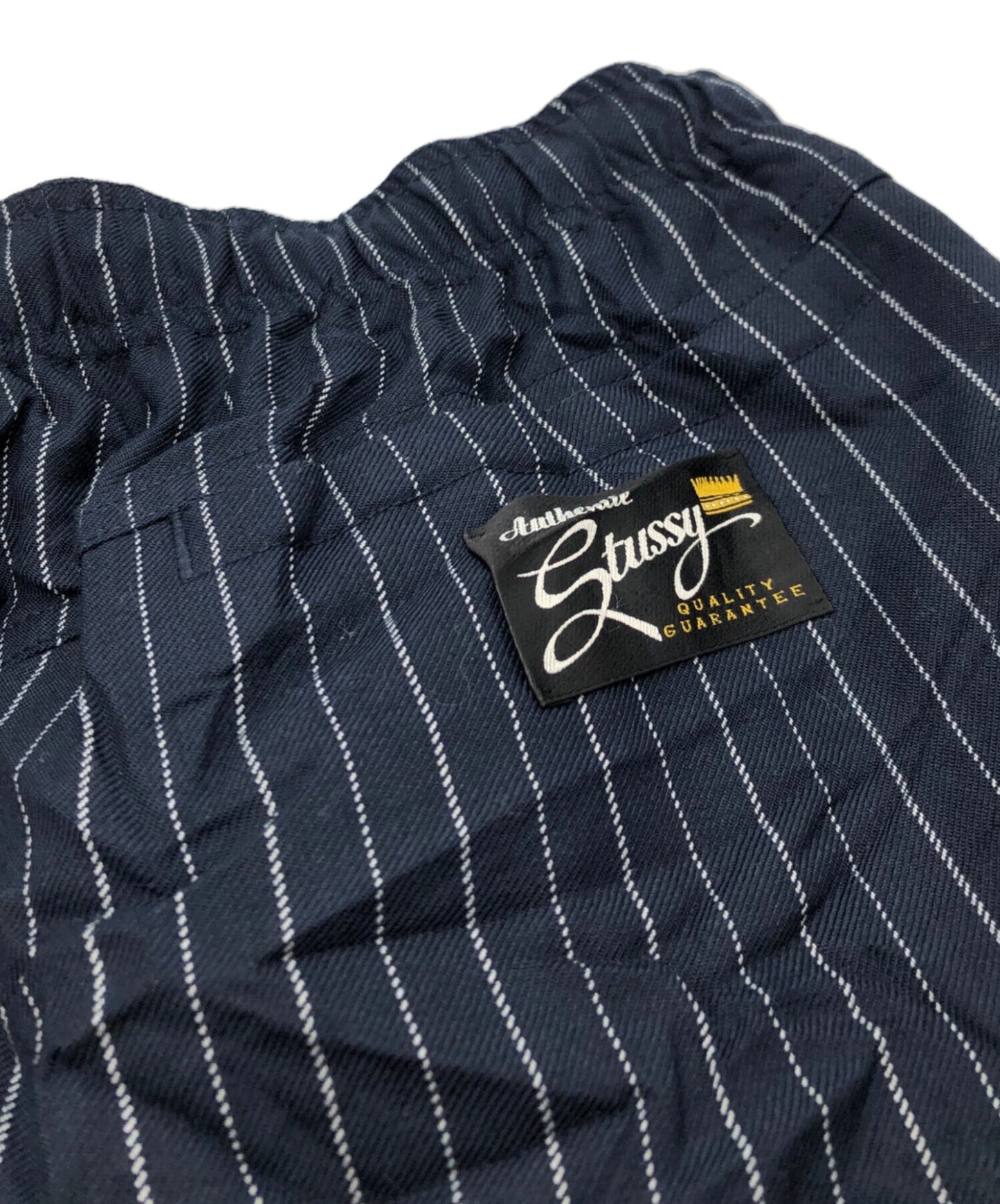 [Pre-owned] stussy Beach Pant Wrinkled Stripe 116661