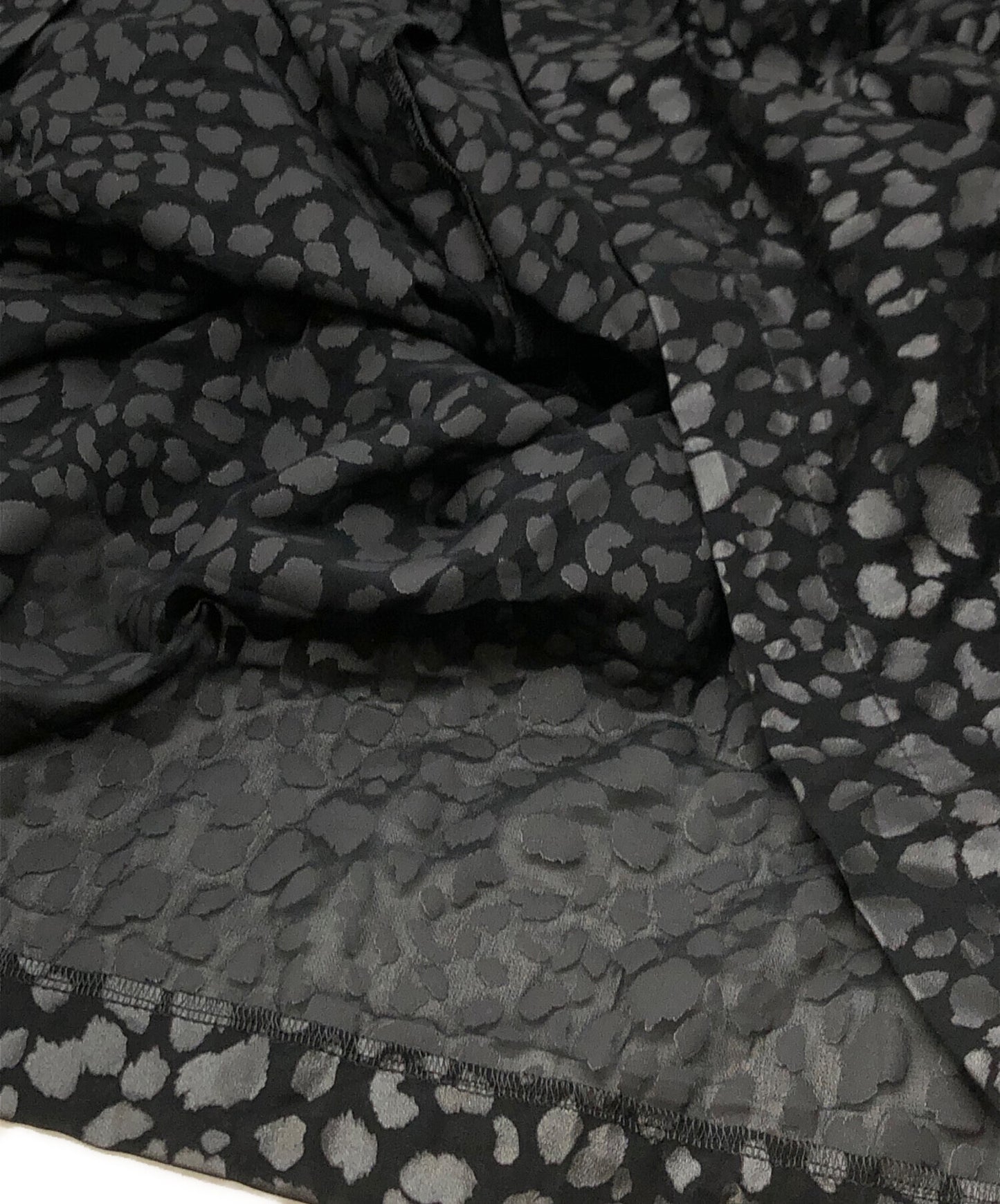 [Pre-owned] BLACK COMME des GARCONS Suspender Leopard Skirt 1G-A001