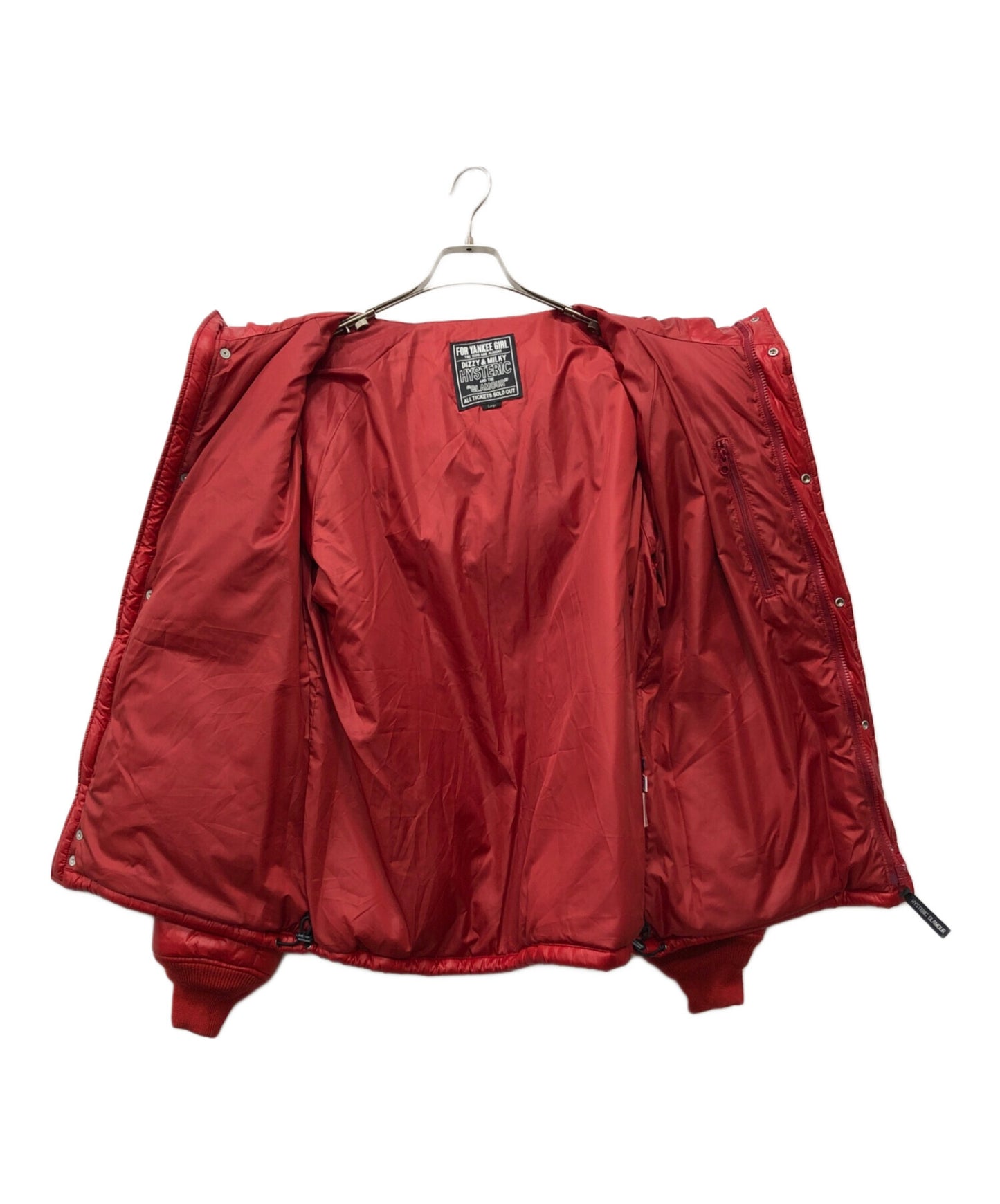 [Pre-owned] Hysteric Glamour RACING Hooded blouson 0233AB03