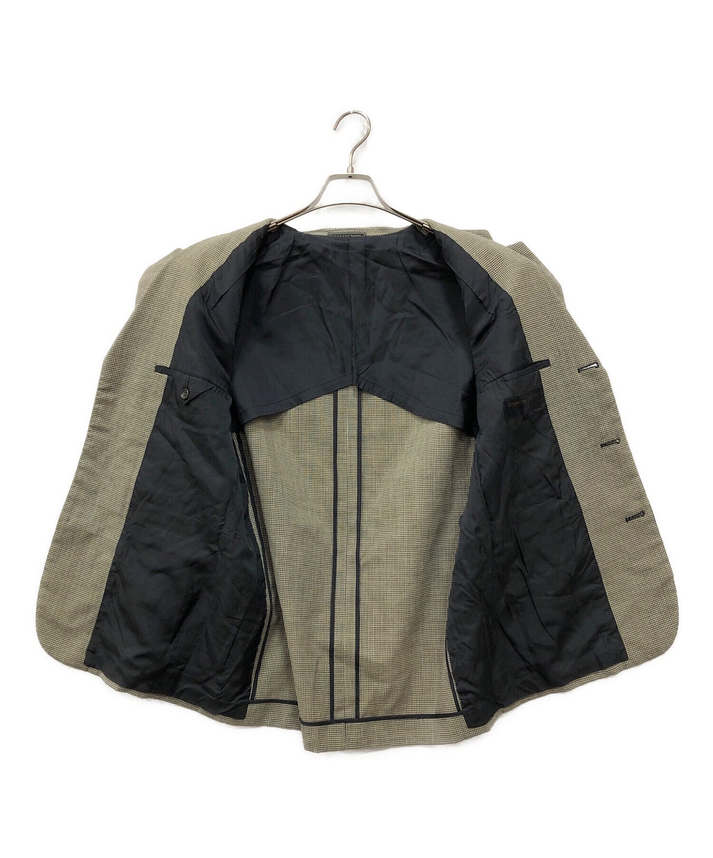[Pre-owned] COMME des GARCONS HOMME Staggered Pattern 3B Jacket HJ-10049S