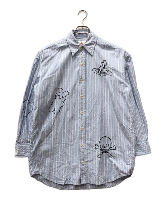 [Pre-owned] Vivienne Westwood man LOGOS EMBROIDERY BIG Classic Shirt 26-12-852012