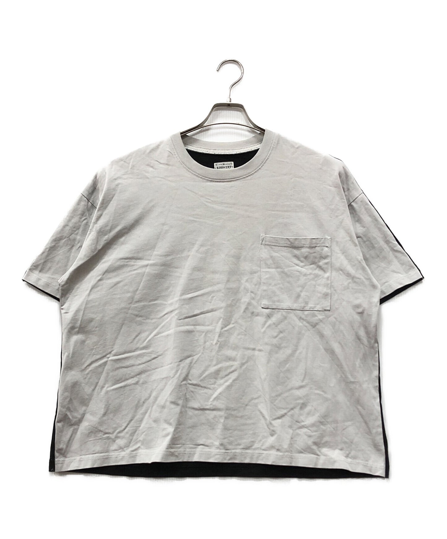 [Pre-owned] KAPITAL BONE 2 TONE BIG TEE EK-1112