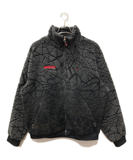 [Pre-owned] SUPREME Web Polar Fleece Jacket