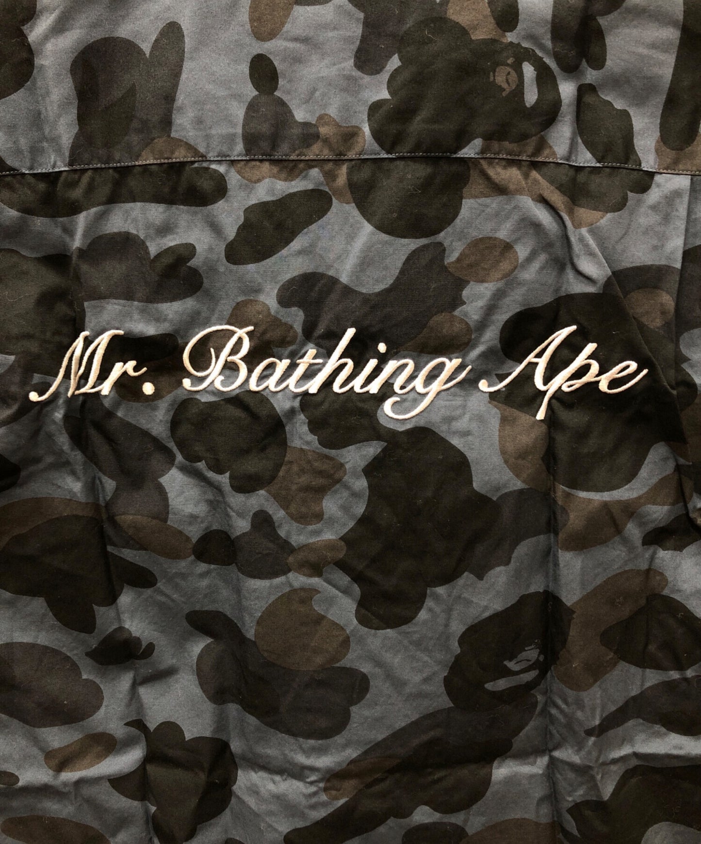 [Pre-owned] A BATHING APE Camouflage Shirt / Open-Collar Shirt 007SHF301007X