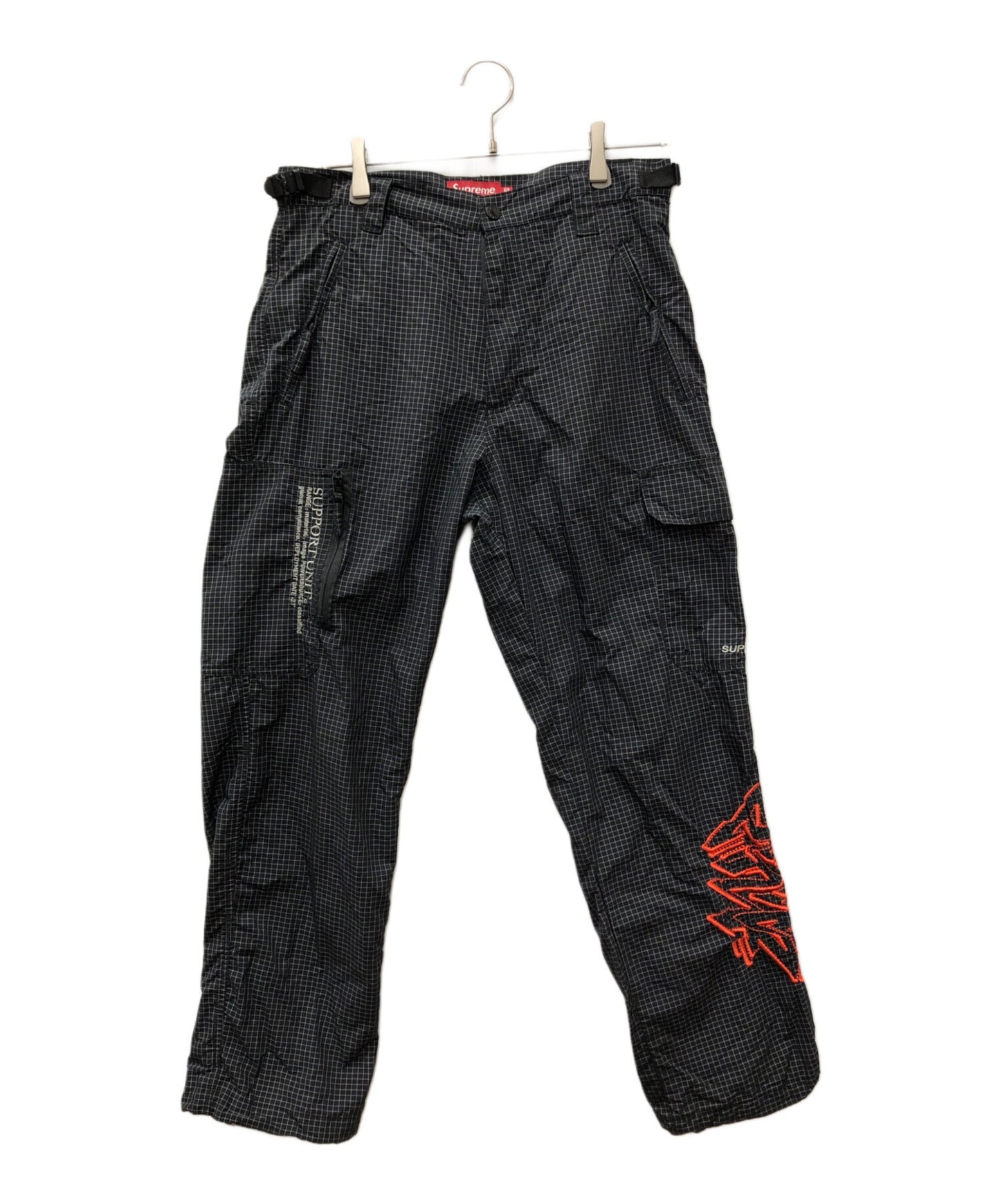 [Pre-owned] SUPREME Support Unit Nylon Ripstop Pants