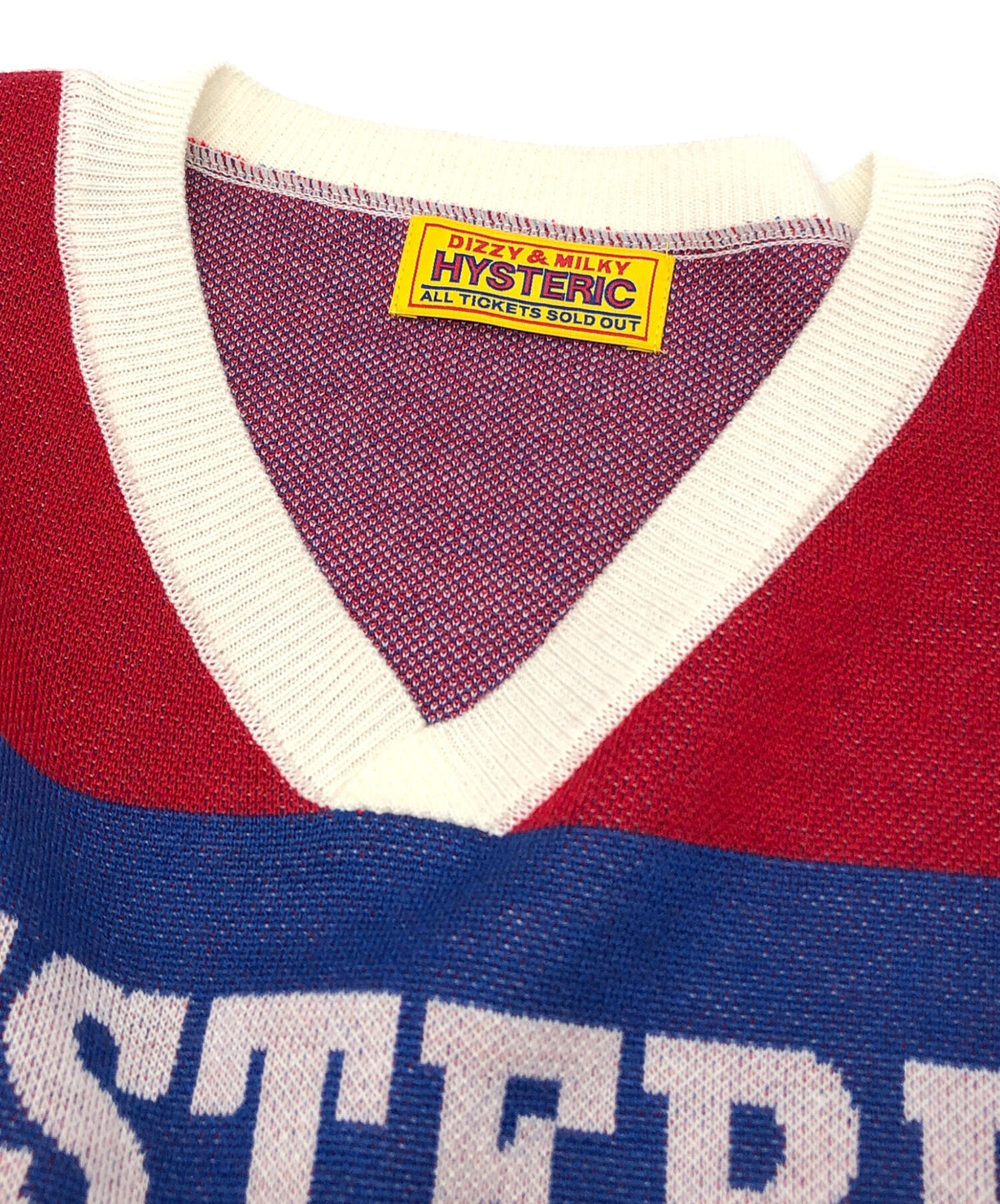 [Pre-owned] Hysteric Glamour SPEAK NO EVIL Jacquard Pullover 01253NS03