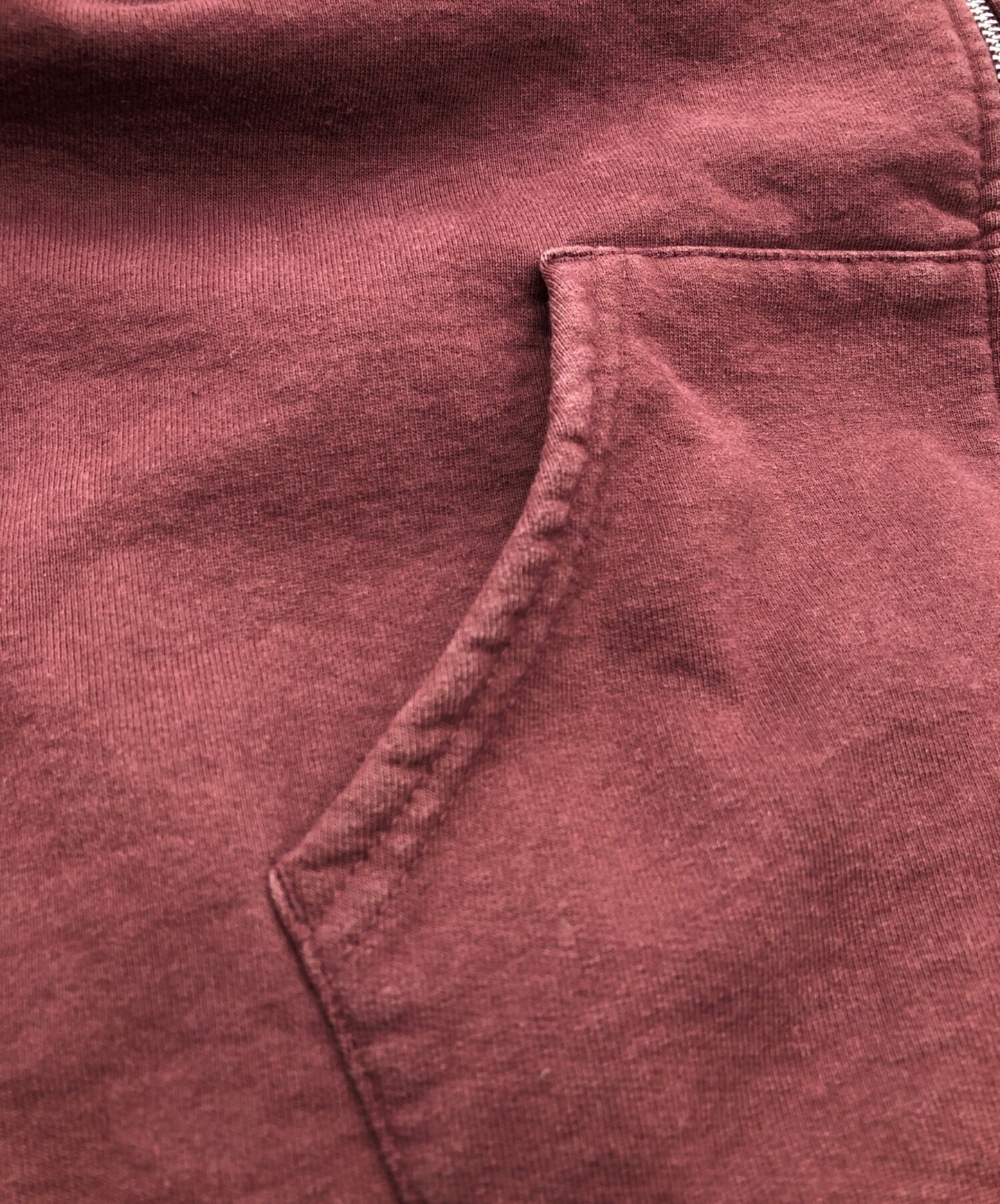 [Pre-owned] SUPREME S Logo Zip-Up Hooded Sweatshirt
