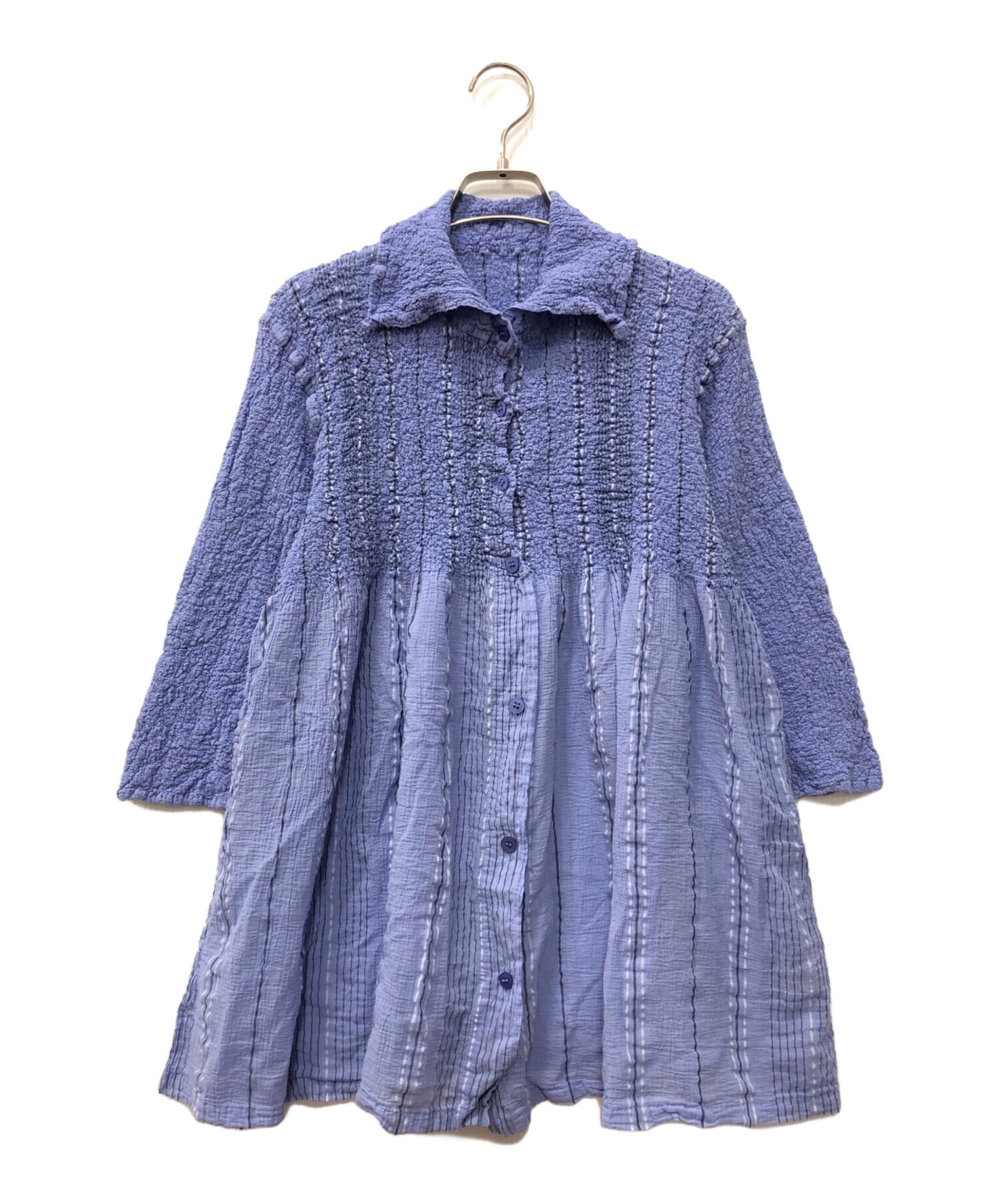 [Pre-owned] me ISSEY MIYAKE SHIRT STRIPE CAULIFLOWER MI62FJ762