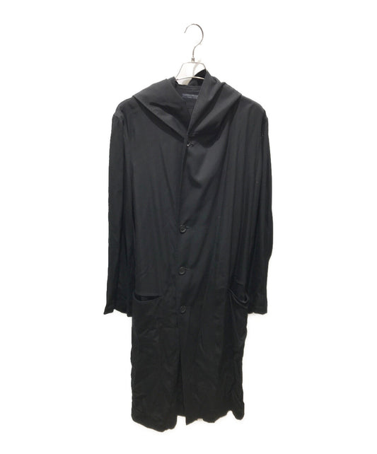 [Pre-owned] REGULATION Yohji Yamamoto Tencel Hooded Long Coat HD-C01-240 HD-C01-240