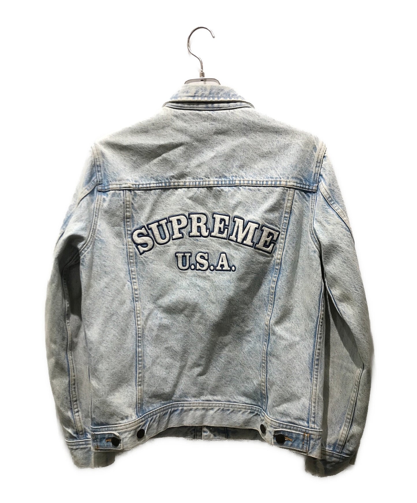 [Pre-owned] SUPREME DENIM TRUCKER JACKET 16SS