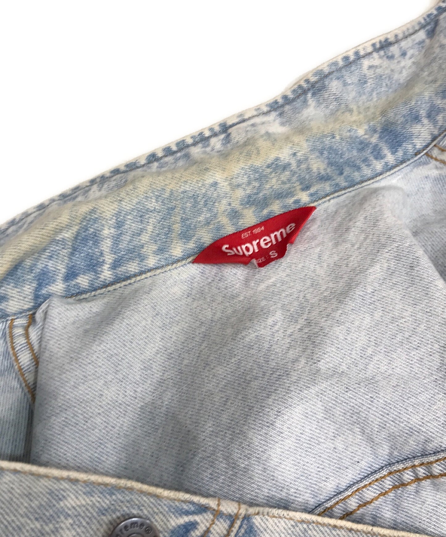 [Pre-owned] SUPREME DENIM TRUCKER JACKET 16SS