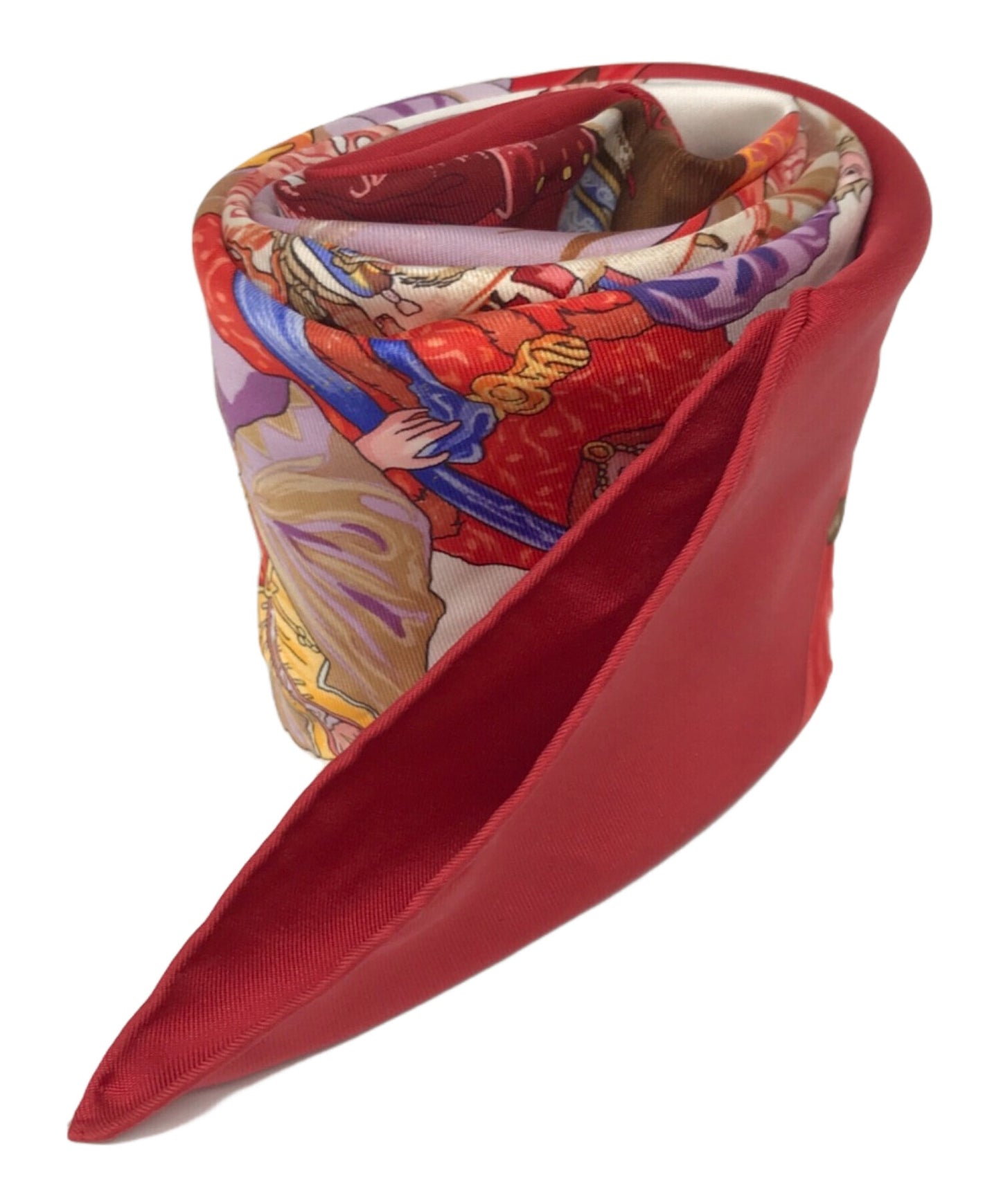 [Pre-owned] HERMES Carré 90 TURQ VERIES EN LHONNEUR DE MRde