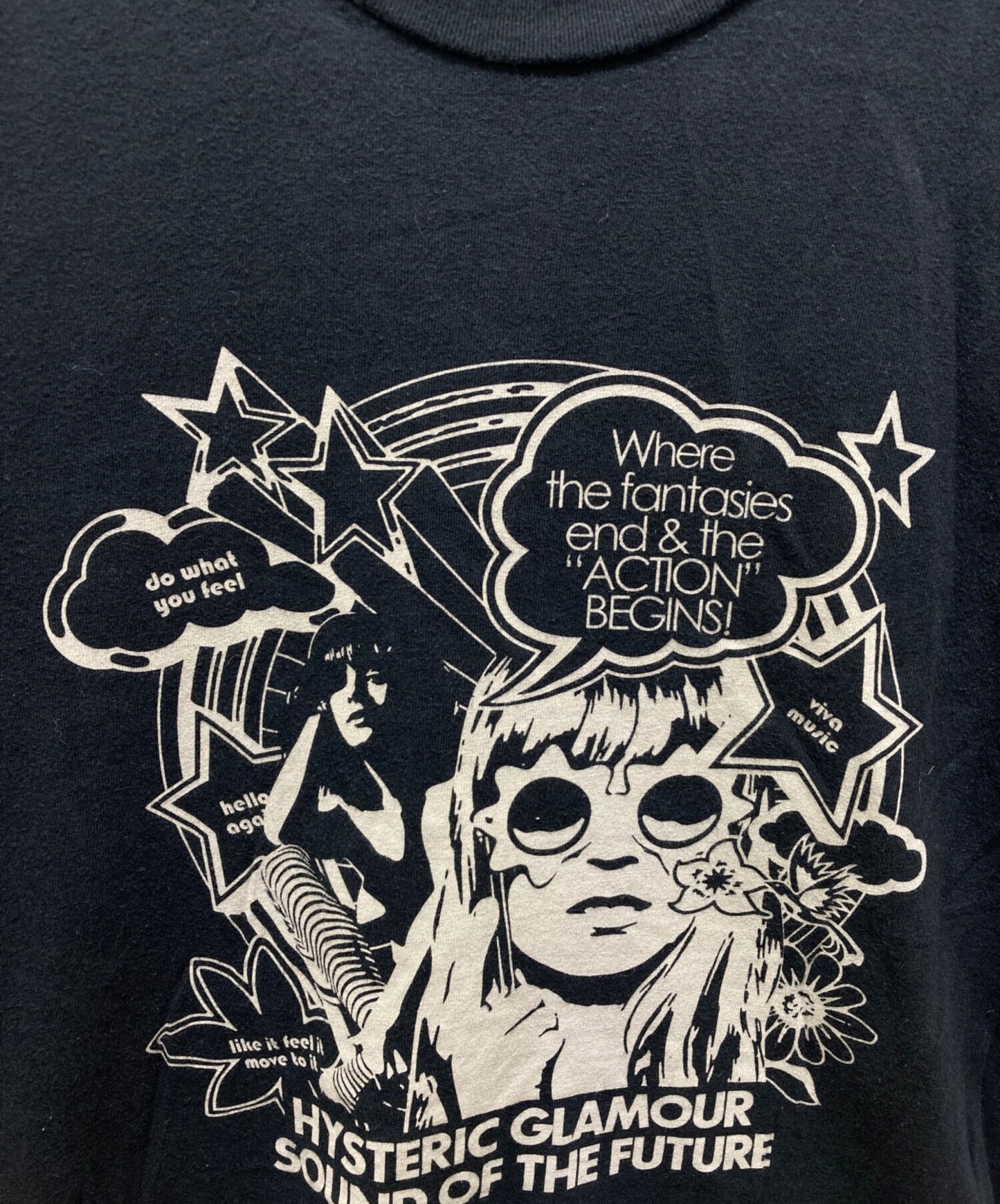 [Pre-owned] Hysteric Glamour VIVA MUSIC T-shirt 02221CT30 02221CT30