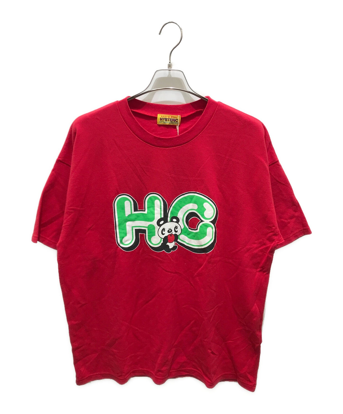 [Pre-owned] Hysteric Glamour HG APPLE PANDA Oversized T-shirt