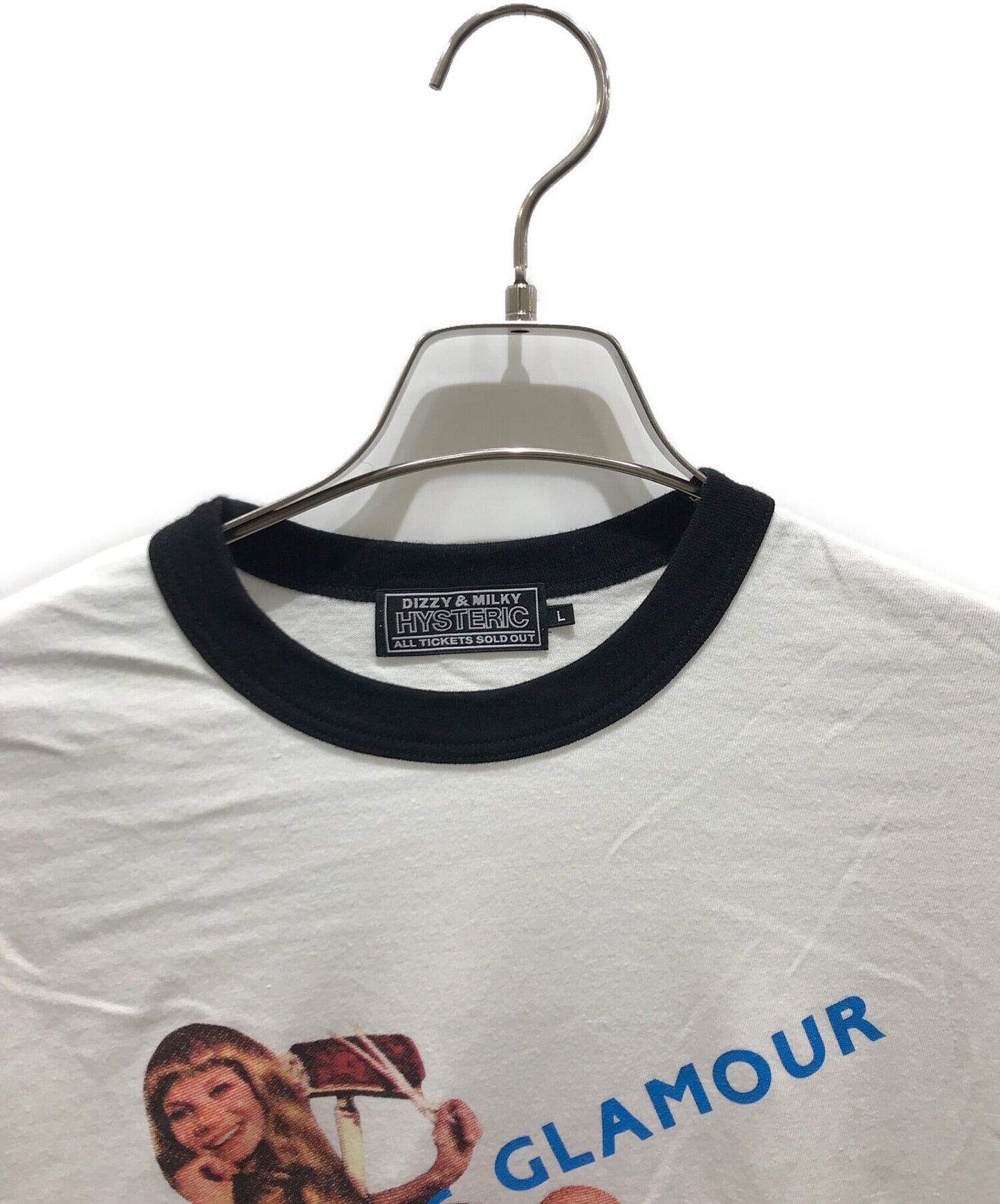 [Pre-owned] Hysteric Glamour HYSTERIC HAIR CUT T-shirt 02241CT17 02241CT17