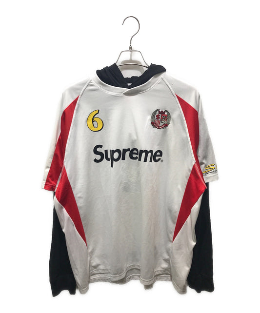 [Pre-owned] SUPREME Hooded Soccer Jersey 23AW