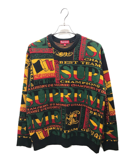 [Pre-owned] SUPREME SCARF SWEATER