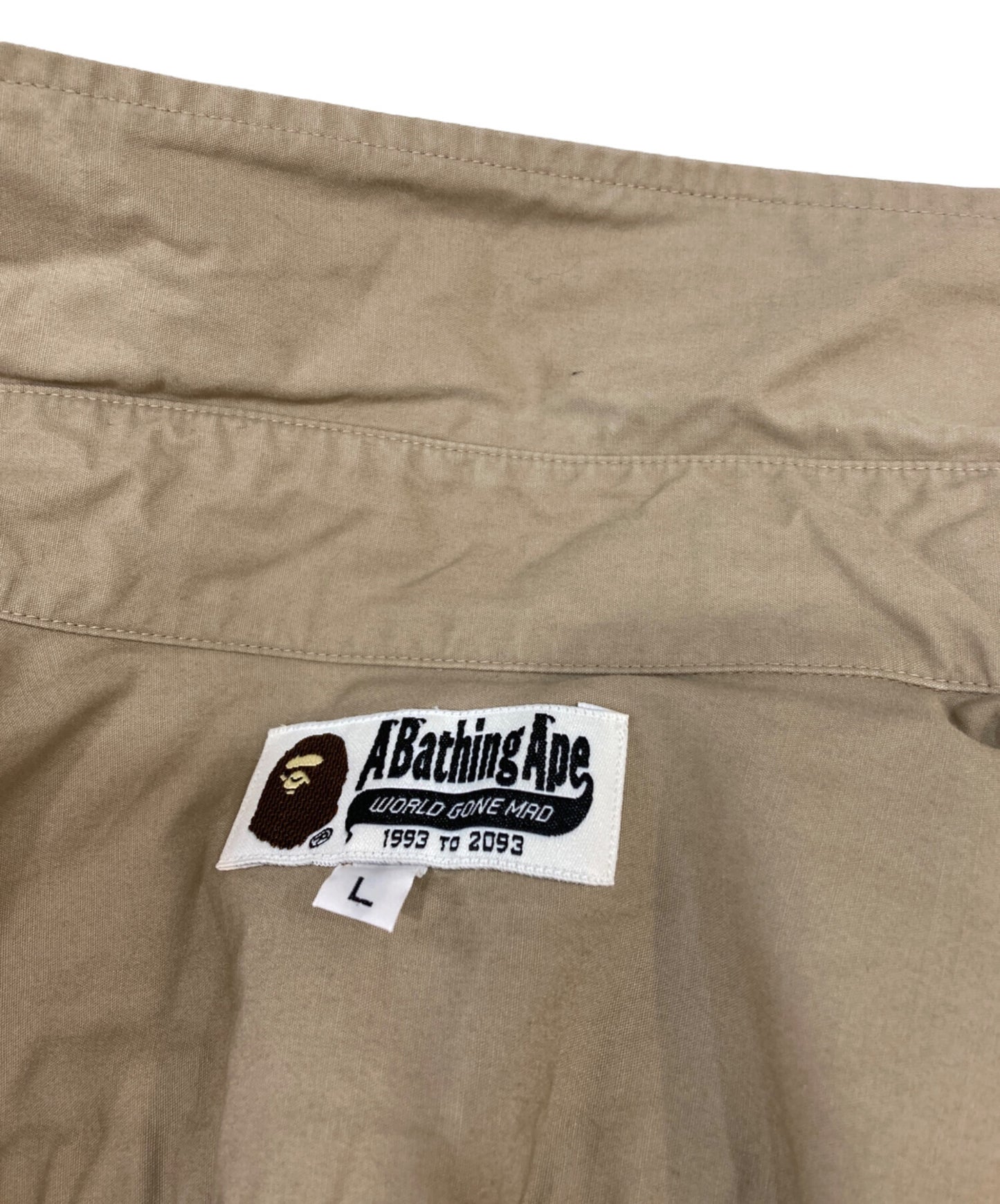 [Pre-owned] A BATHING APE Wappen shirt 001SHA30101018X 001SHA301018X