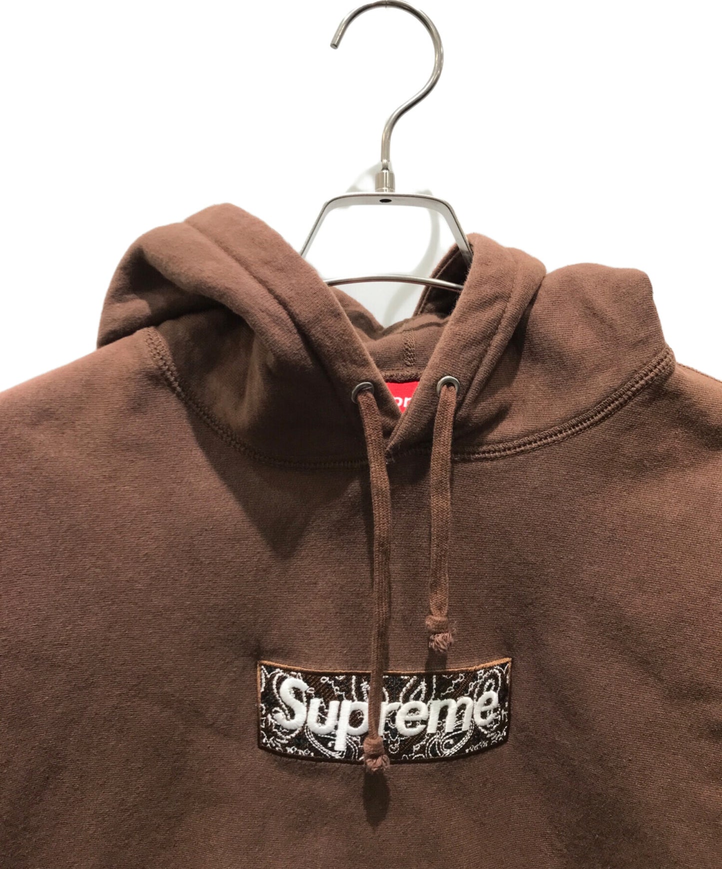 [Pre-owned] SUPREME Bandana Box Logo Hooded Sweatshirt