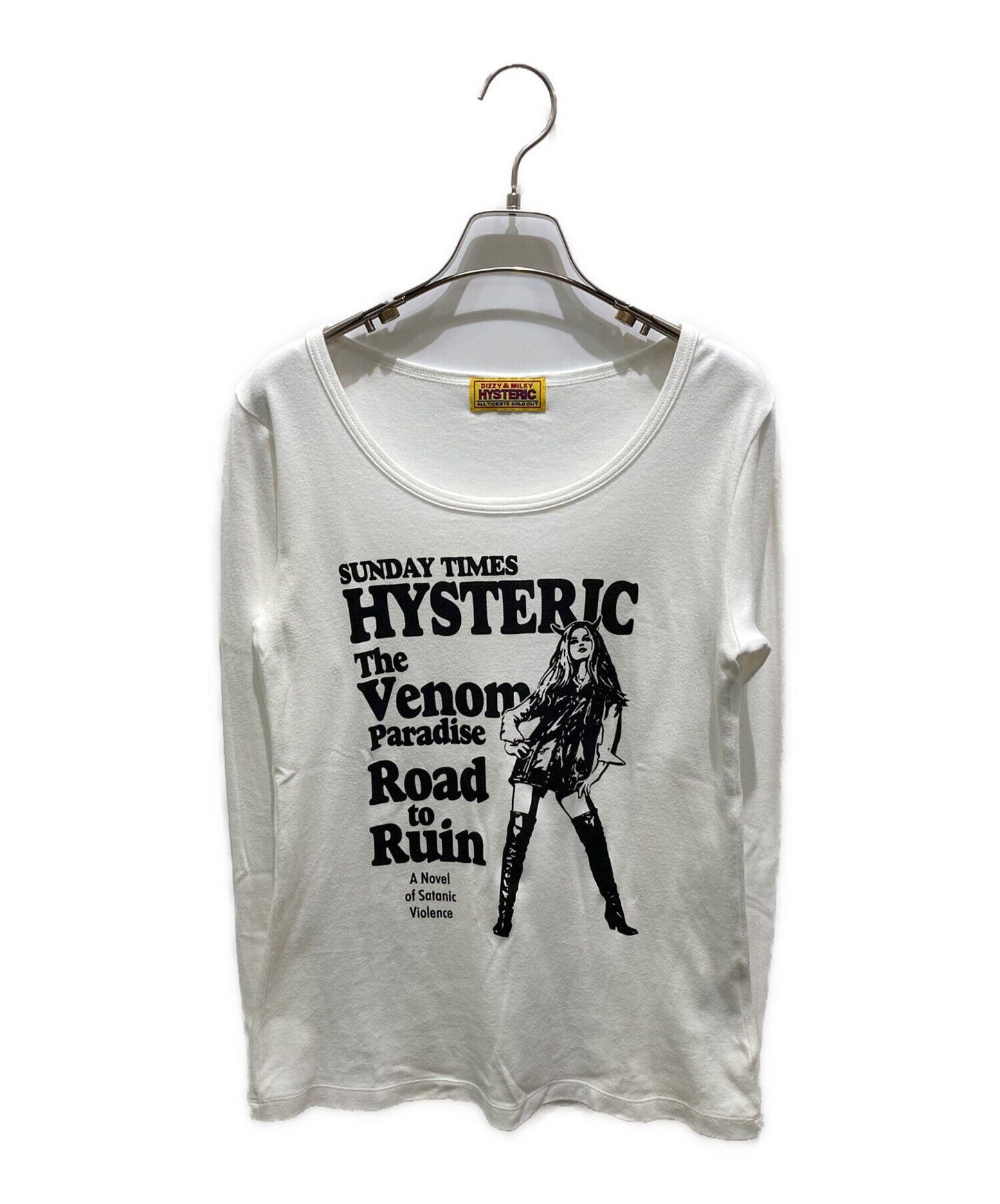 [Pre-owned] Hysteric Glamour THE VENOM PARADISE T-shirt 01221CL07 01221CL07