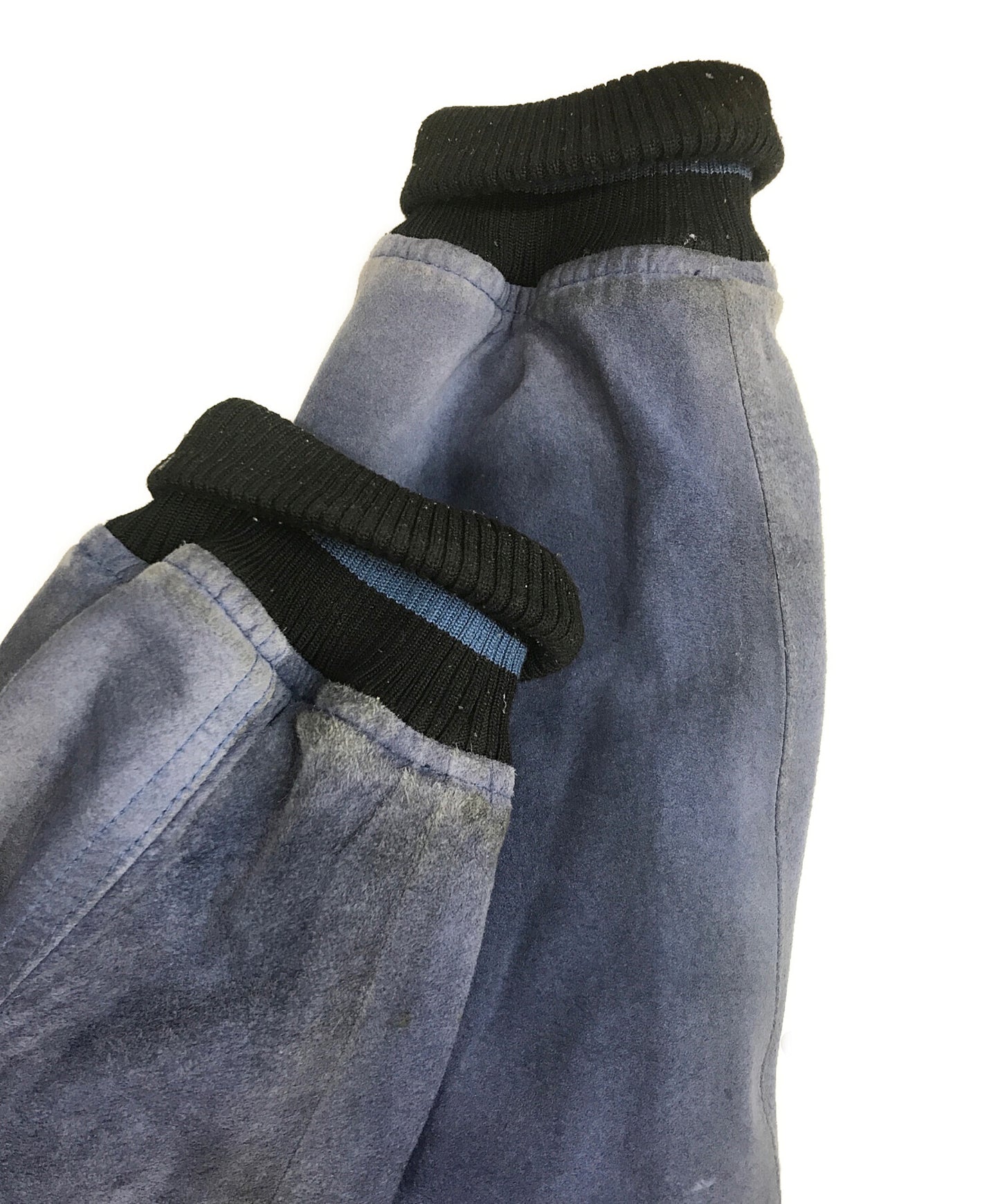 [Pre-owned] SUPREME Suede Varsity Jacket 17SS